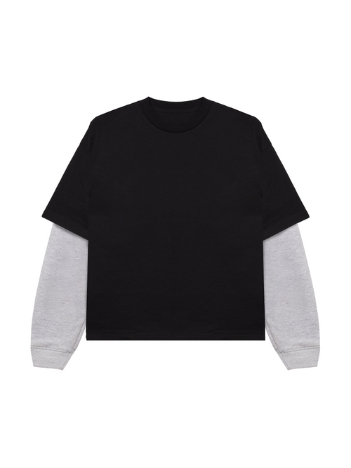 CROP THERMAL TEE