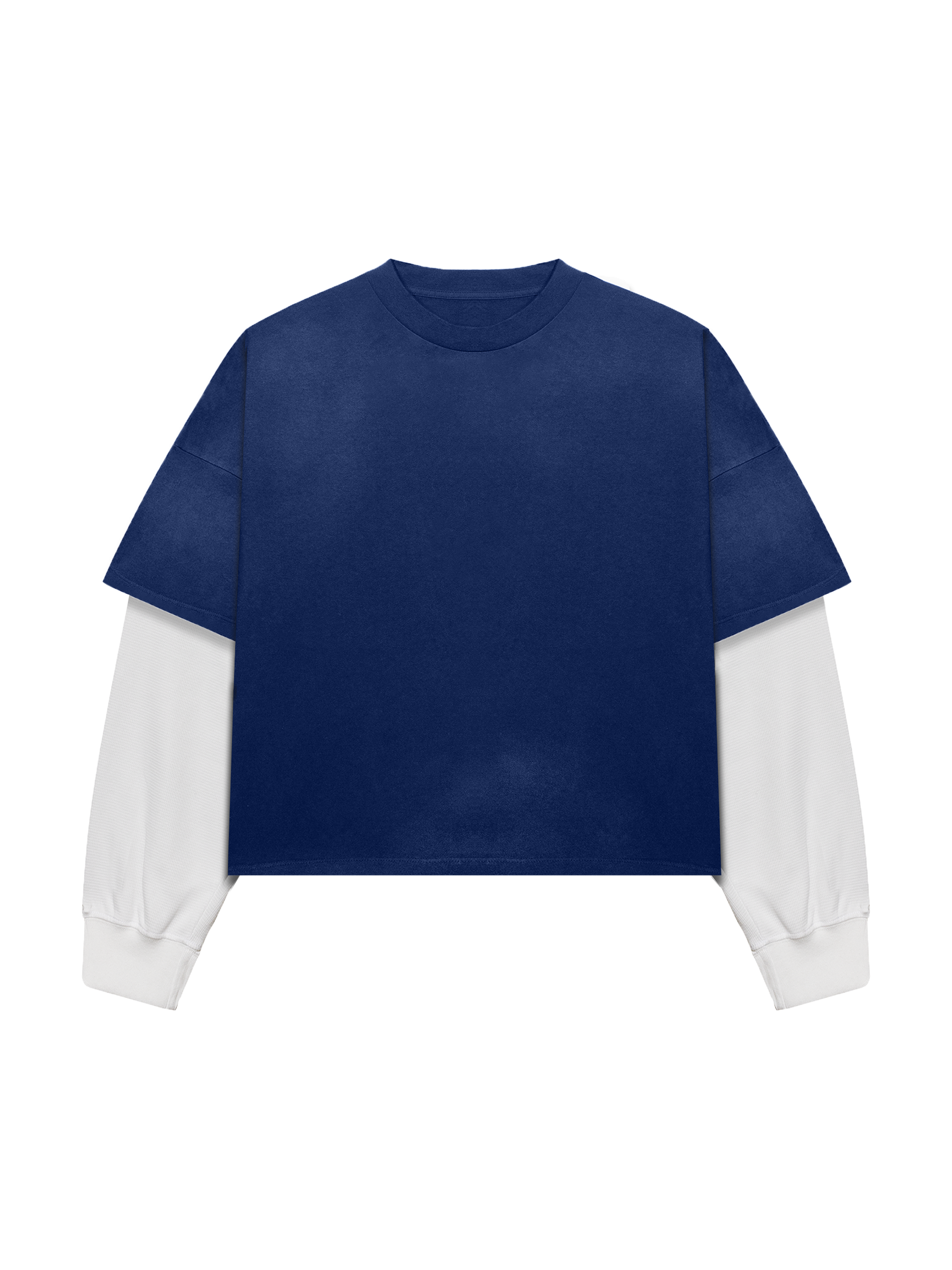 CROP THERMAL TEE
