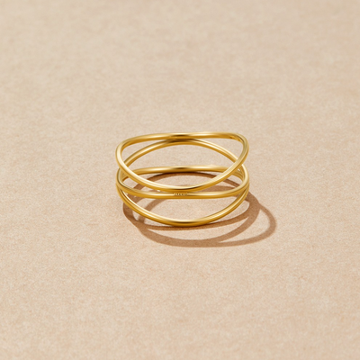 Infinity Loop – Bague en or