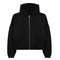 CROP ZIP HOODIE